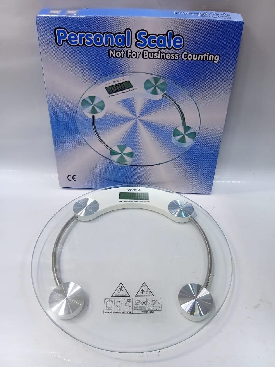 10ca0534-5b72-4d17-bae2-a733b30a43e5.jpg Personal bathroom scale - Image 1