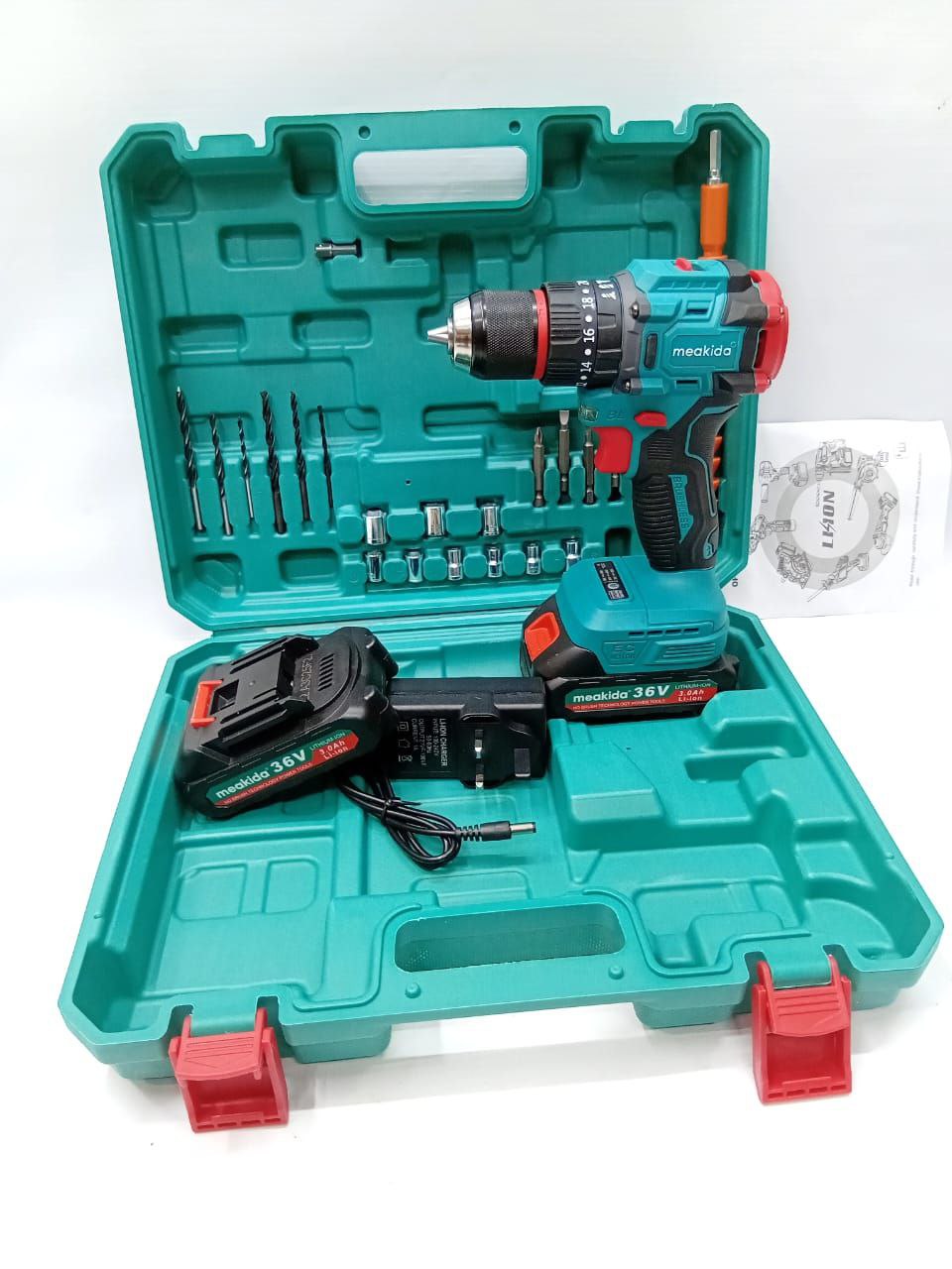 1b25bbc8-b20b-4142-b446-d360462e71d1.jpg Meakida Brushless cordless drill 36V - Image 1