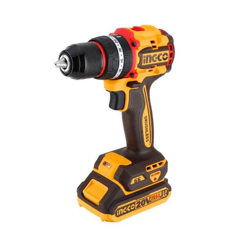 2-13-1.jpg Ingco Compact Brushless Cordless Impact Drill 66Nm 20V - Image 1