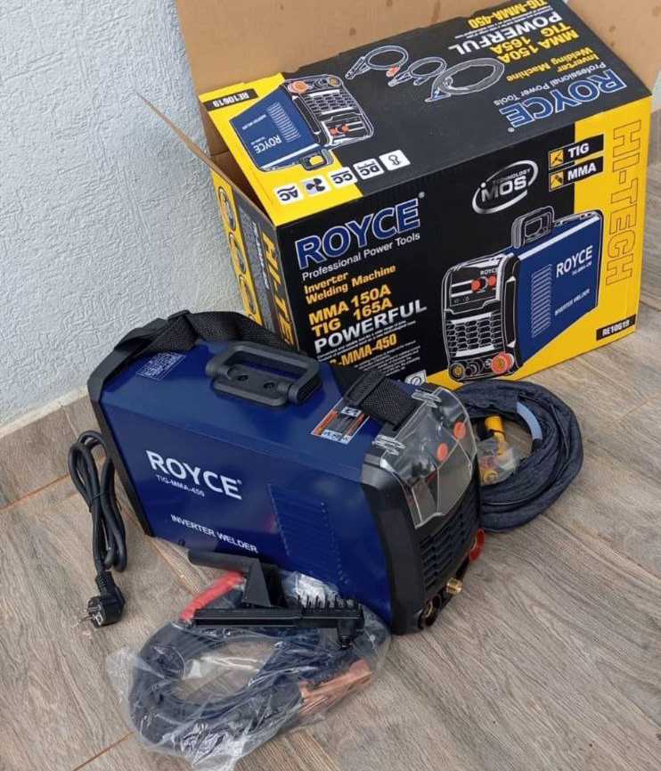 46429940-0e0f-4c99-b38e-a0609da886de.jpg Royce tig 450A Inverter welding machine - Image 1