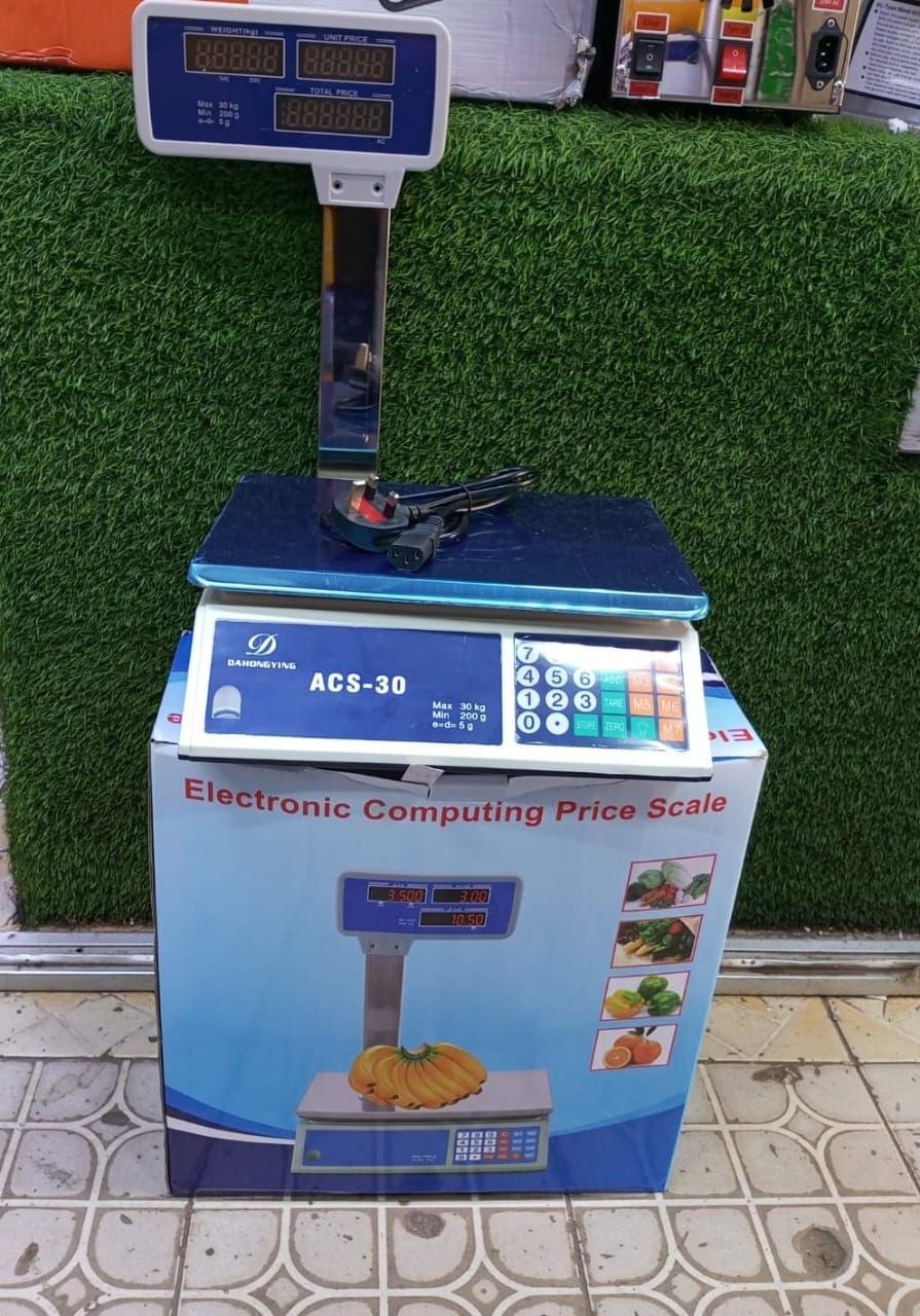 8d8b56f2-2ef8-435d-ba51-0c5fd18f6958.jpg Digital Weighing Scale ACS Banana 30 - Image 1