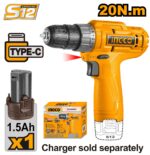 Ingco Cordless drill Voltage:12V - Image 3